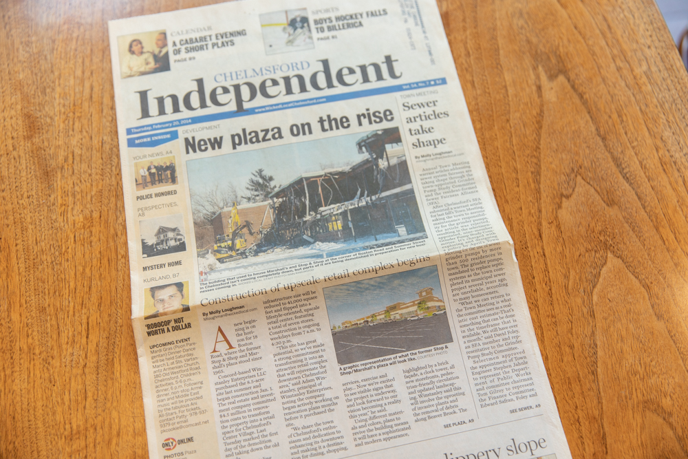 Work in the Chelmsford Independent