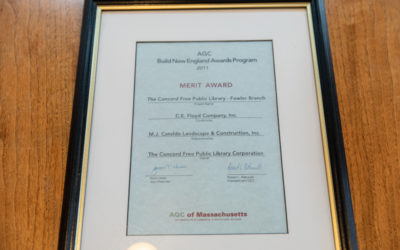 Merit Award for Concord Public Library Work