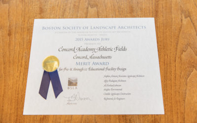 Merit Award from Boston Society of Landscape Architects